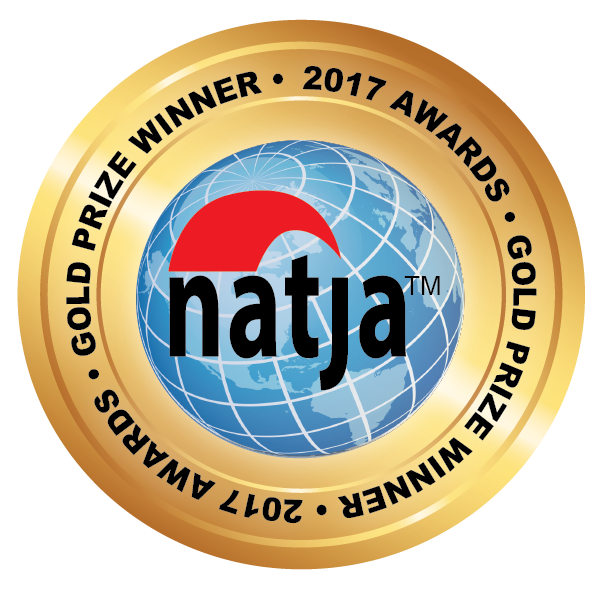 2017 NATJA Award Seal - Gold