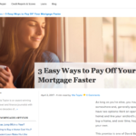 Credit.com Pay Off Mortgage