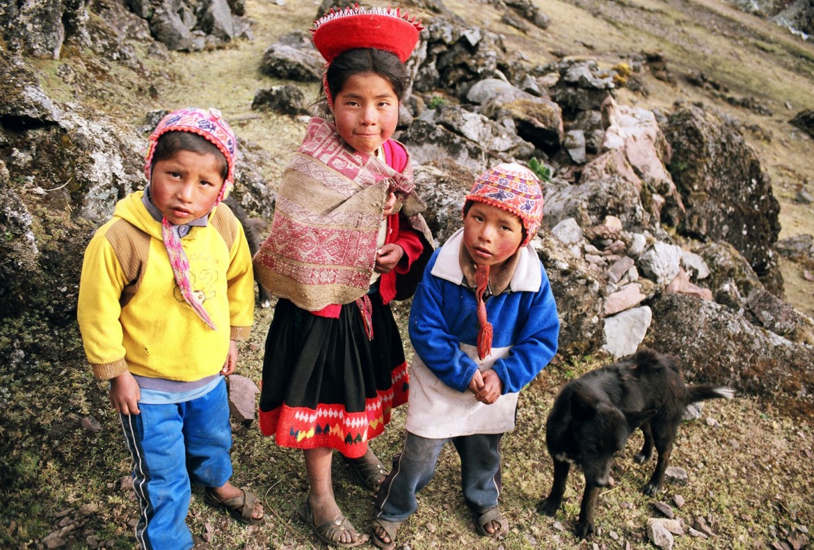 Children in Peru